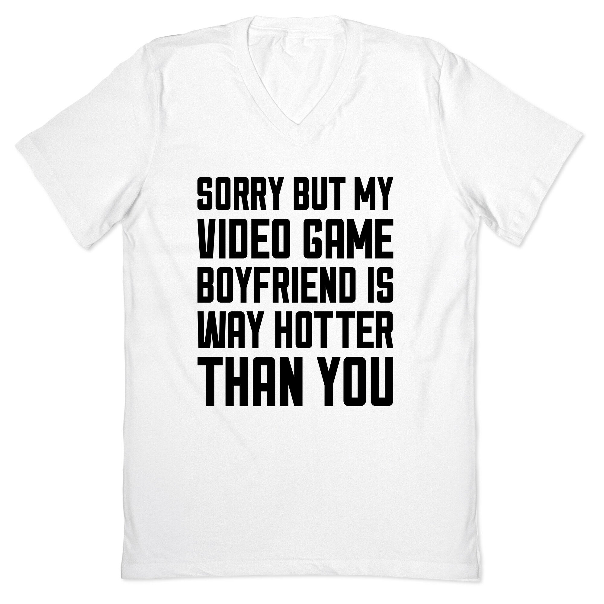 My Video Game Boyfriend V-Neck